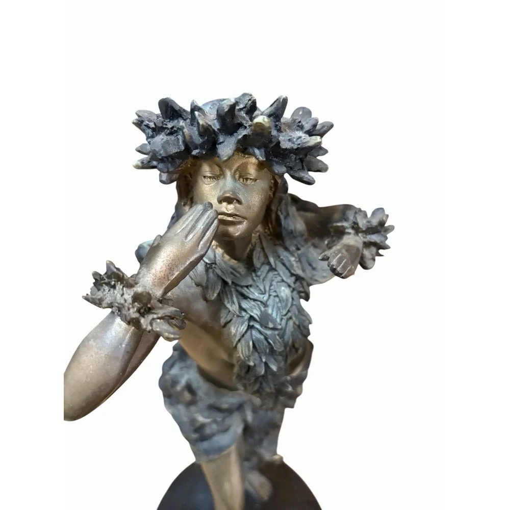 Kim Taylor Reece Pohakea Hula Girl Statue Figurine Vintage Hawaii